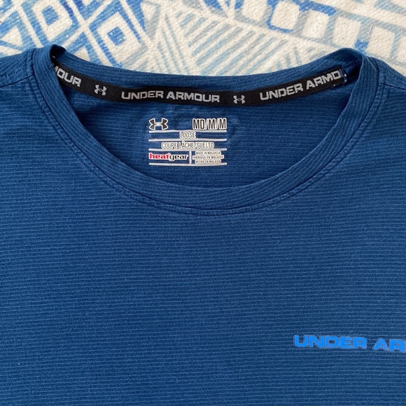 Under Armour Blue Tee - Picture 3 of 5